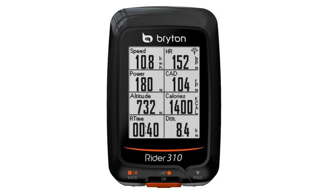 Велокомпьютер Bryton Rider 310 E - фото 1