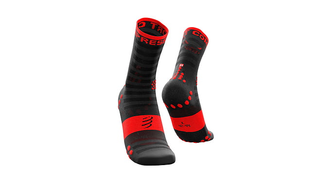 Носки Compressport Pro Racing Socks V3.0 Ultralight Run High - фото 1