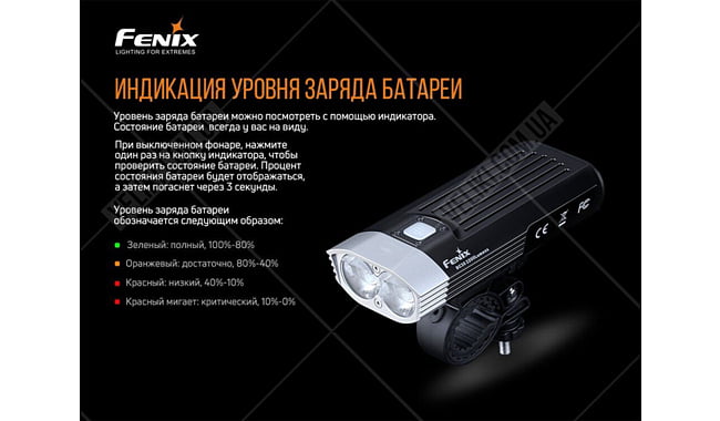 Велофара Fenix BC30 V2.0 - дополнительное фото 9