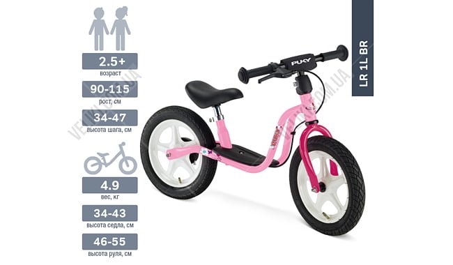 Беговел Puky LR 1L BR - дополнительное фото 2