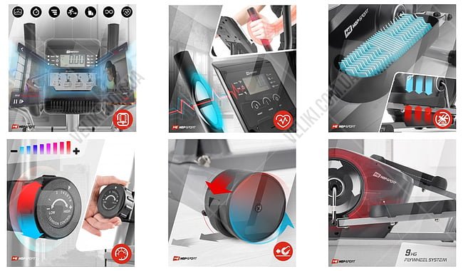 Орбитрек Hop-Sport HS-2050C Cosmo - дополнительное фото 8