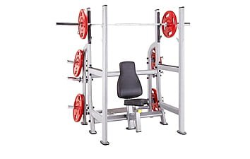 Скамейка для армейского жима Steelflex NOMB