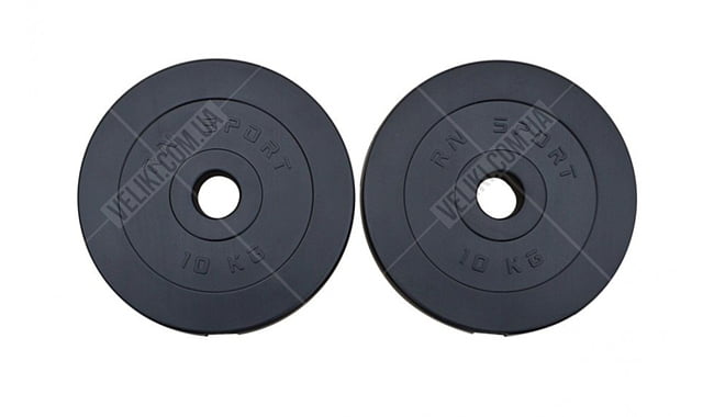 Диск RN-Sport композитний 10 кг - 51 мм - дополнительное фото 1