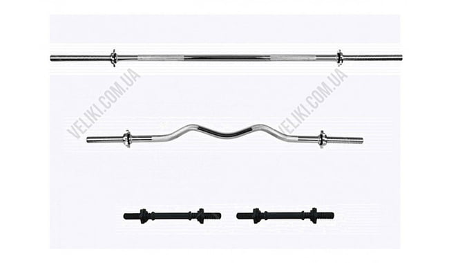 Набор RN-Sport штанги с гантелями 67 кг - дополнительное фото 1