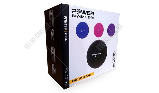 Мяч для фитнеса Power System PS-4012 Pro Gymball 65 см - дополнительное фото 3