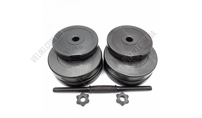 Гантель Newt Rock Pro 25,5 кг - дополнительное фото 2