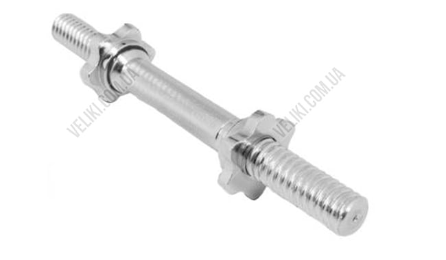 Гриф гантельний Newt 40 см (25 мм) - дополнительное фото 1