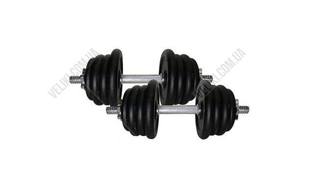 Гантели Newt Home 2x27,5 кг - дополнительное фото 1