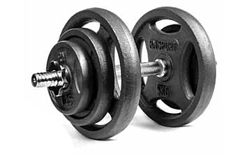 Гантель RN-Sport Quatro-Grip 18,5 кг