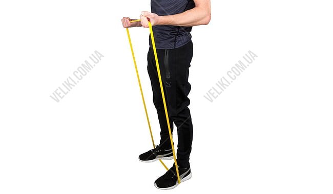 Резина для тренувань Power System PS-4051 L1 Yellow (4-25кг) - дополнительное фото 1