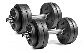 Гантели RN-Sport 2x13,5 кг