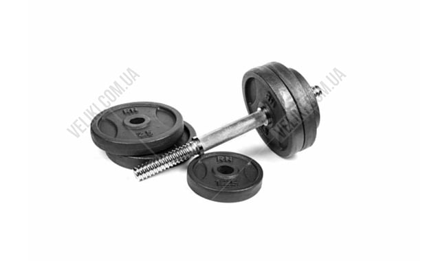 Гантели RN-Sport 2x13,5 кг - дополнительное фото 2