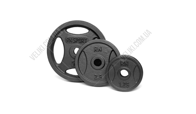 Гантели RN-Sport Quatro-GRIP 2x28 кг - дополнительное фото 2