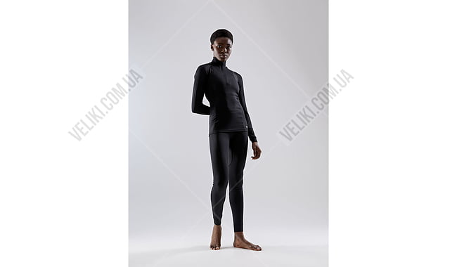 Термофутболка Craft Active Extreme X ZIP LS Woman - дополнительное фото 3