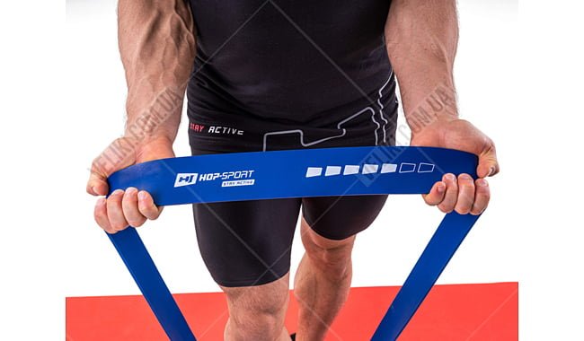 Лента сопротивления Hop-Sport 28-80 кг - дополнительное фото 2