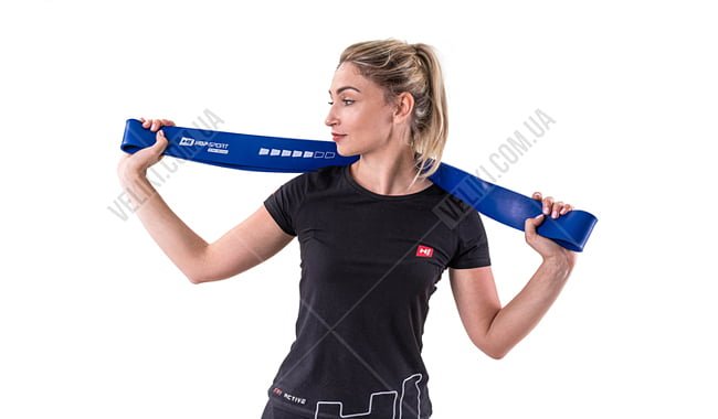 Лента сопротивления Hop-Sport 28-80 кг - дополнительное фото 6