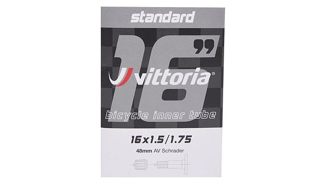 Камера 16" Vittoria Standard 16x1.5-1.75" AV 48 мм - фото 1