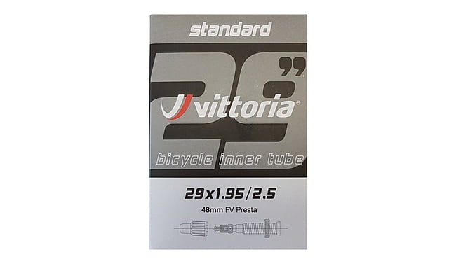 Камера 29" Vittoria Standard 29x1.95-2.5" FV 48 мм - фото 1