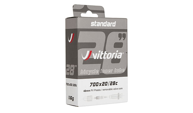 Камера 28" Vittoria Standard 700x20-28C FV 48 мм - фото 1