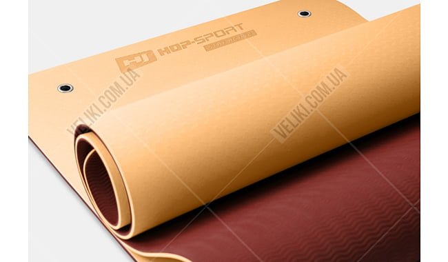 Коврик для фитнеса Hop-Sport TPE HS-T008GM - дополнительное фото 6