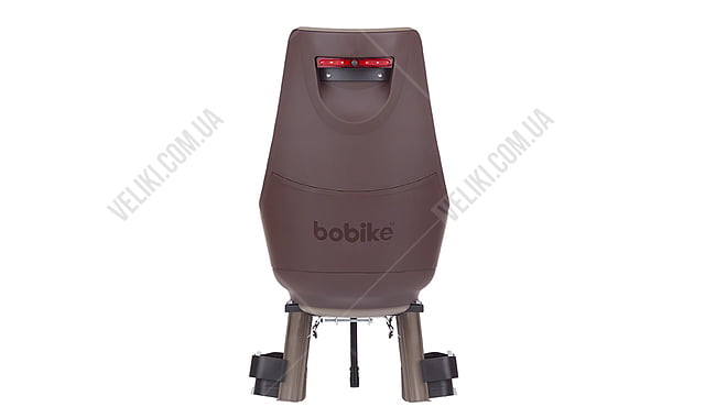 Детское велокресло Bobike Exclusive Maxi Plus Carrier LED - дополнительное фото 6