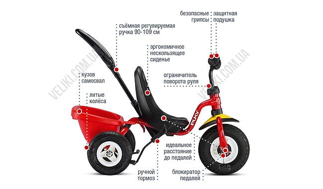 Велосипед Puky Ceety Air - дополнительное фото 1