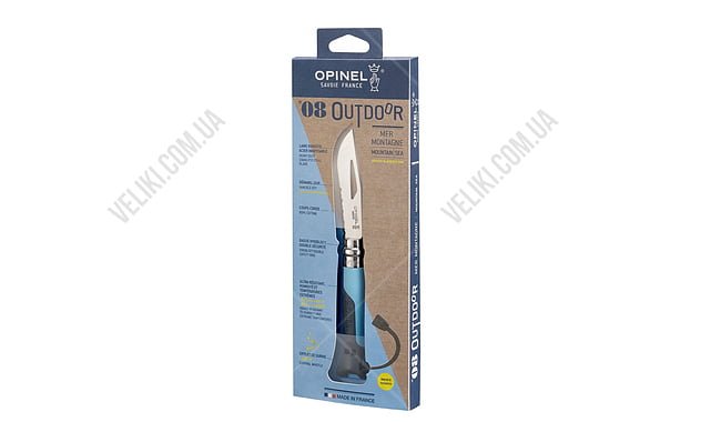 Нож Opinel №8 Outdoor - дополнительное фото 1