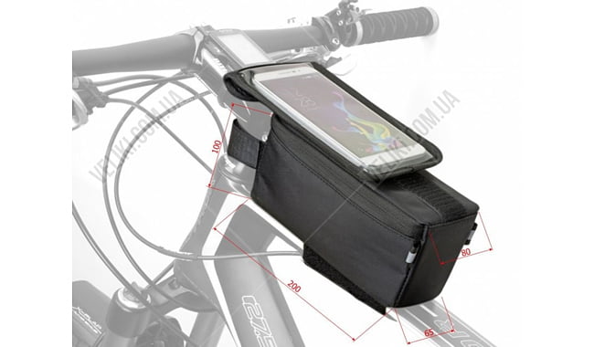 Сумка на раму Author R256 XL Tank Bag MPP - дополнительное фото 1