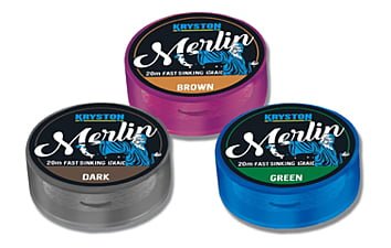 Повідковий матеріал Kryston Merlin Fast Sinking Supple Braid 25lb 20m