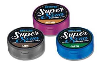 Повідковий матеріал Kryston Super Nova Solid Bag Supple Braid 25lb 20m