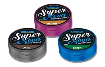 Повідковий матеріал Kryston Super Nova Solid Bag Supple Braid 15lb 20m