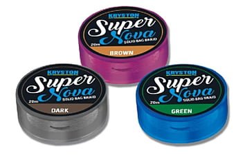 Повідковий матеріал Kryston Super Nova Solid Bag Supple Braid 15lb 20m