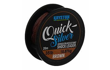 Повідковий матеріал Kryston Quicksilver Shock Leader 35lb 20m