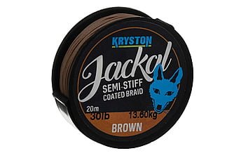 Повідковий матеріал Kryston Jackal Semi-Stiff Coated Braid 30lb 20m