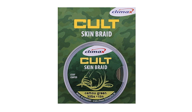 Поводковый материал Climax Cult Skin Braid 30lb 15m - фото 1