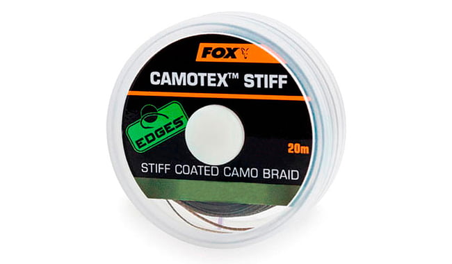 Поводковый материал Fox Camotex Stiff 20 lb 20 м - фото 1