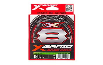 Шнур YGK X-Braid Braid Cord X8 150 m 0.3-0.09 mm 8 lb 3.6 kg