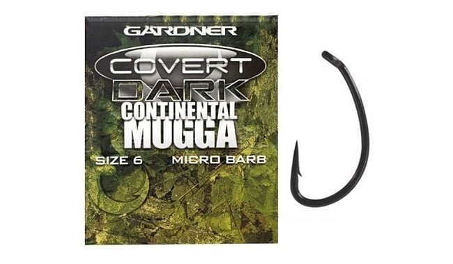 Крючок Gardner Cover Continental Mugga Barbed №6 - фото 1