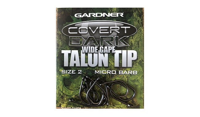 Крючок Gardner Covert Dark Wide Gape Talon Tip №2 - фото 1