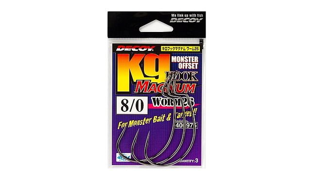 Крючок Decoy Worm 26 Kg Hook Magnum 8/0 - фото 1
