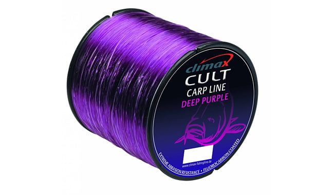 Леска Climax Cult Carp Line Deep Purple 1200 м 0,30 мм 7,10 кг - фото 1