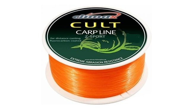 Леска Climax Cult Carp Line Z-Sport Orange 1300 м 0,22 мм 4,4 кг - фото 1