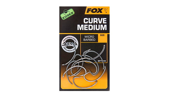 Крючки Fox Edges Armapoint Curve Shank Medium size 2 - фото 1