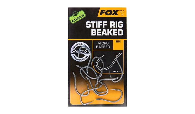 Крючки Fox Edges Armapoint Stiff Rig Beaked size 4 - фото 1