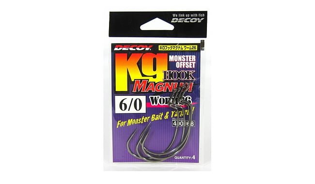 Крючки Decoy Worm 26 Kg Hook Magnum 6/0 - фото 1