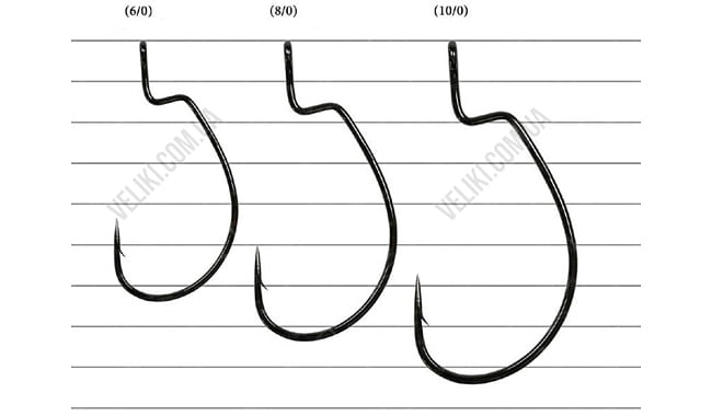 Гачки Decoy Worm 26 Kg Hook Magnum 6/0 - дополнительное фото 1