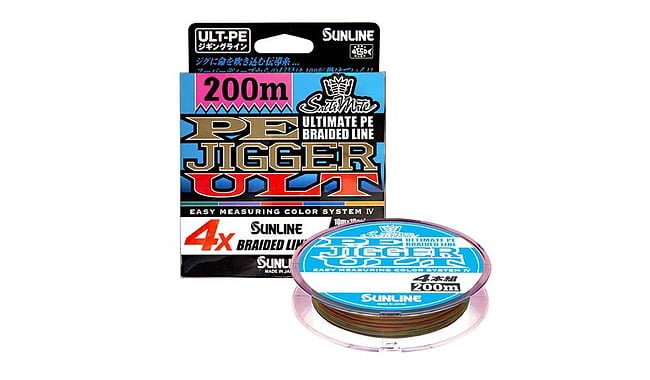 Шнур Sunline PE-Jigger ULT 200 m 0.8-0.148 mm 6.0 kg - фото 1