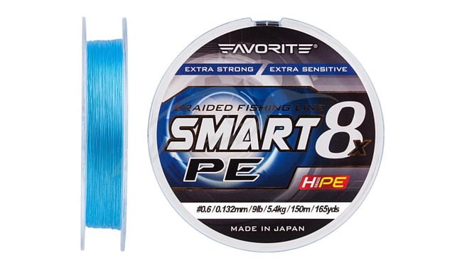 Шнур Favorite Smart PE 8x 150 m 0.6-0.132 mm 5.4 kg - фото 2
