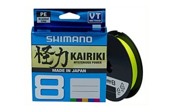 Шнур Shimano Kairiki 8 PE Yellow 150 м 0,10 мм 6,5 кг