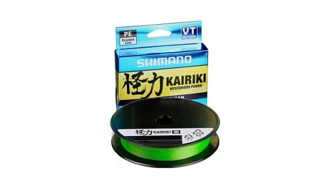 Шнур Shimano Kairiki 8 PE 150 м 0,19 мм 12 кг - фото 3